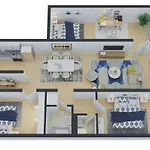 Kuenstler-suite 7 - Koeln, Netflix, Phantasialand Kerpen (North Rhine-Westphalia)