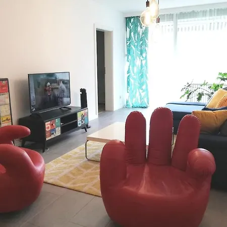 Kuenstler-suite 7 - Koeln, Netflix, Phantasialand Apartment *